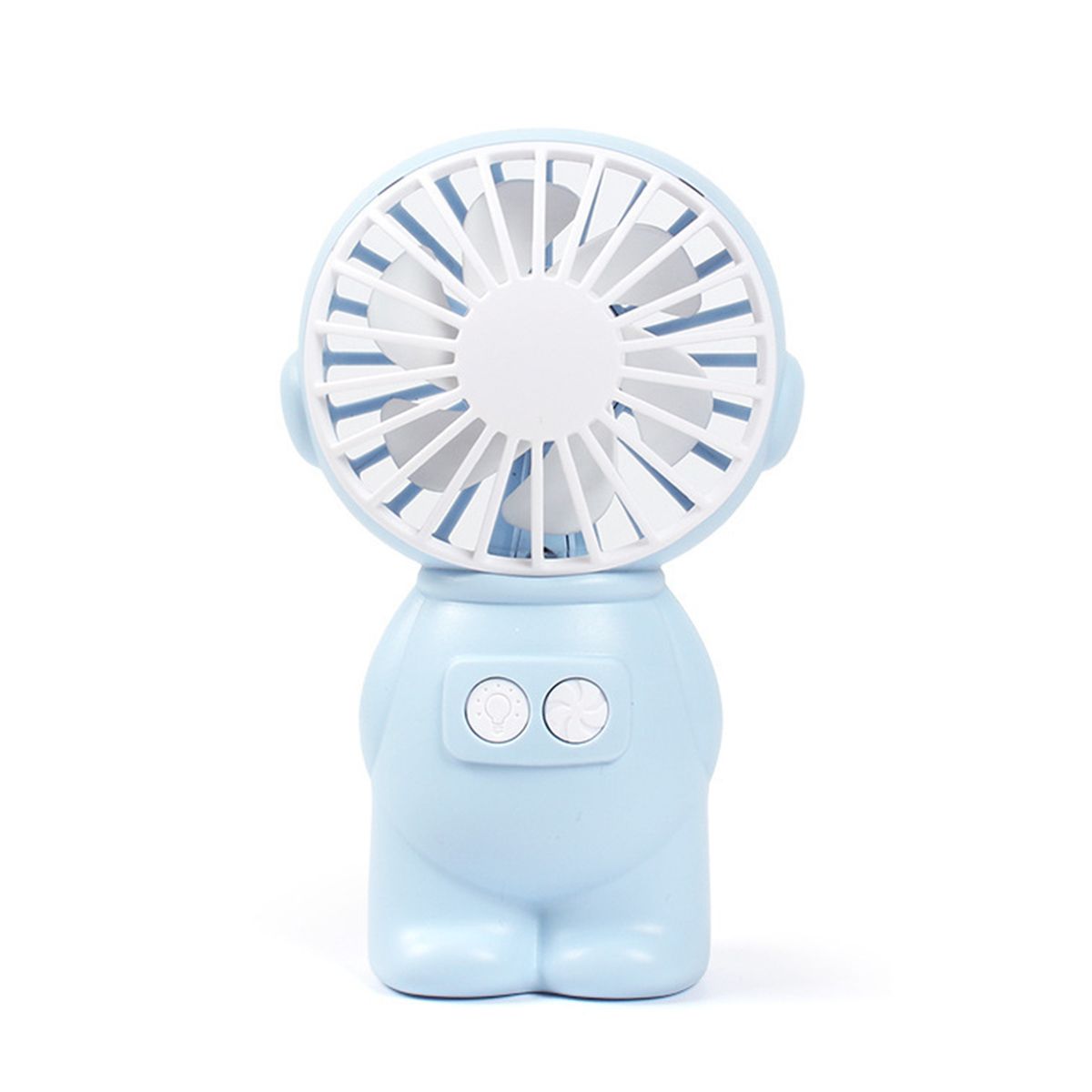Fans Potable Low-noise ABS Desktop Mini Standing Fan-Blue