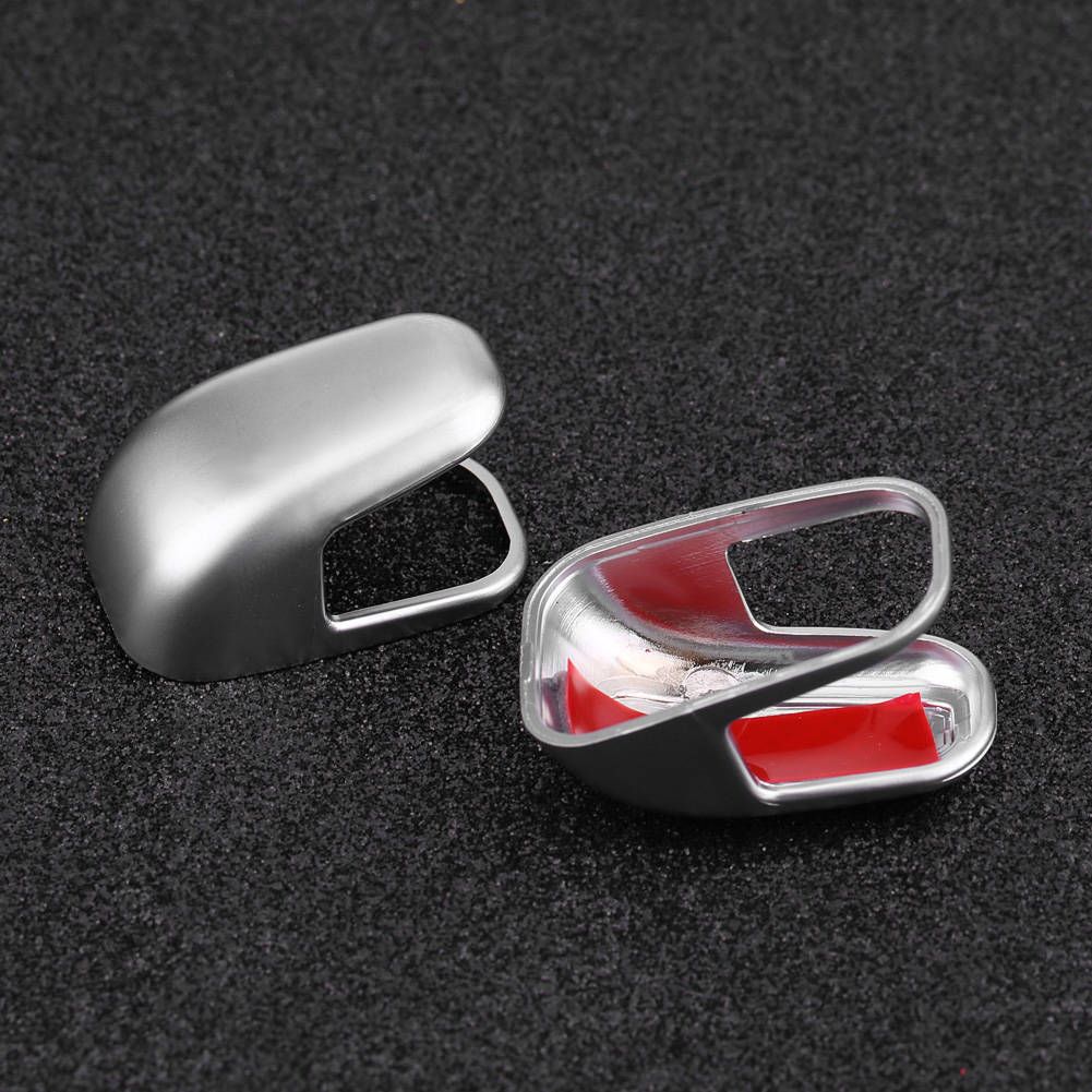 2Pcs B Pillar Cover Trim Stickers Decoration For Mercedes