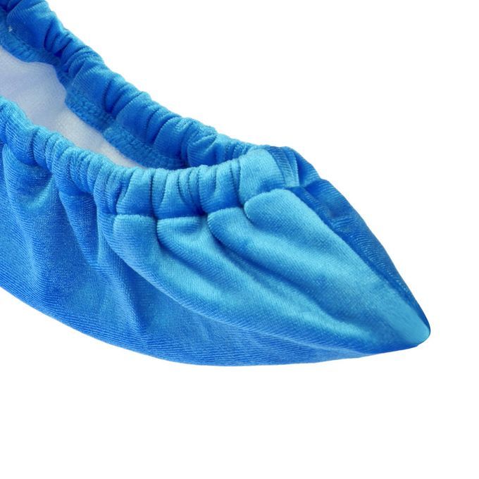 Ice Hockey Figure Skate Terry  Covers Soakers Light Blue XXXL