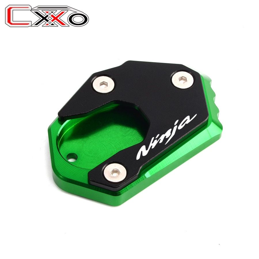 New 2019 Collections For KAWASAKI NINJA 250 Ninja 300 1000 Z800 Z1000 Z900 CNC Kickstand Side Stand Enlarge Extension