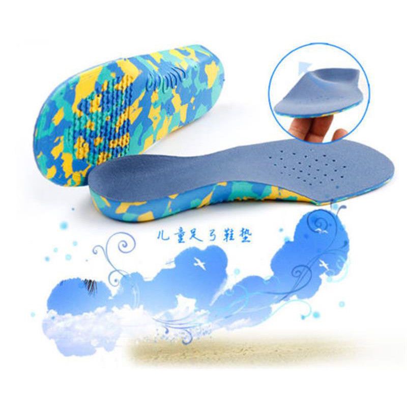 FVL Kids Children Flat Feet Arch Support Insoles Orthotic Orthopedic Shoe Inserts S
