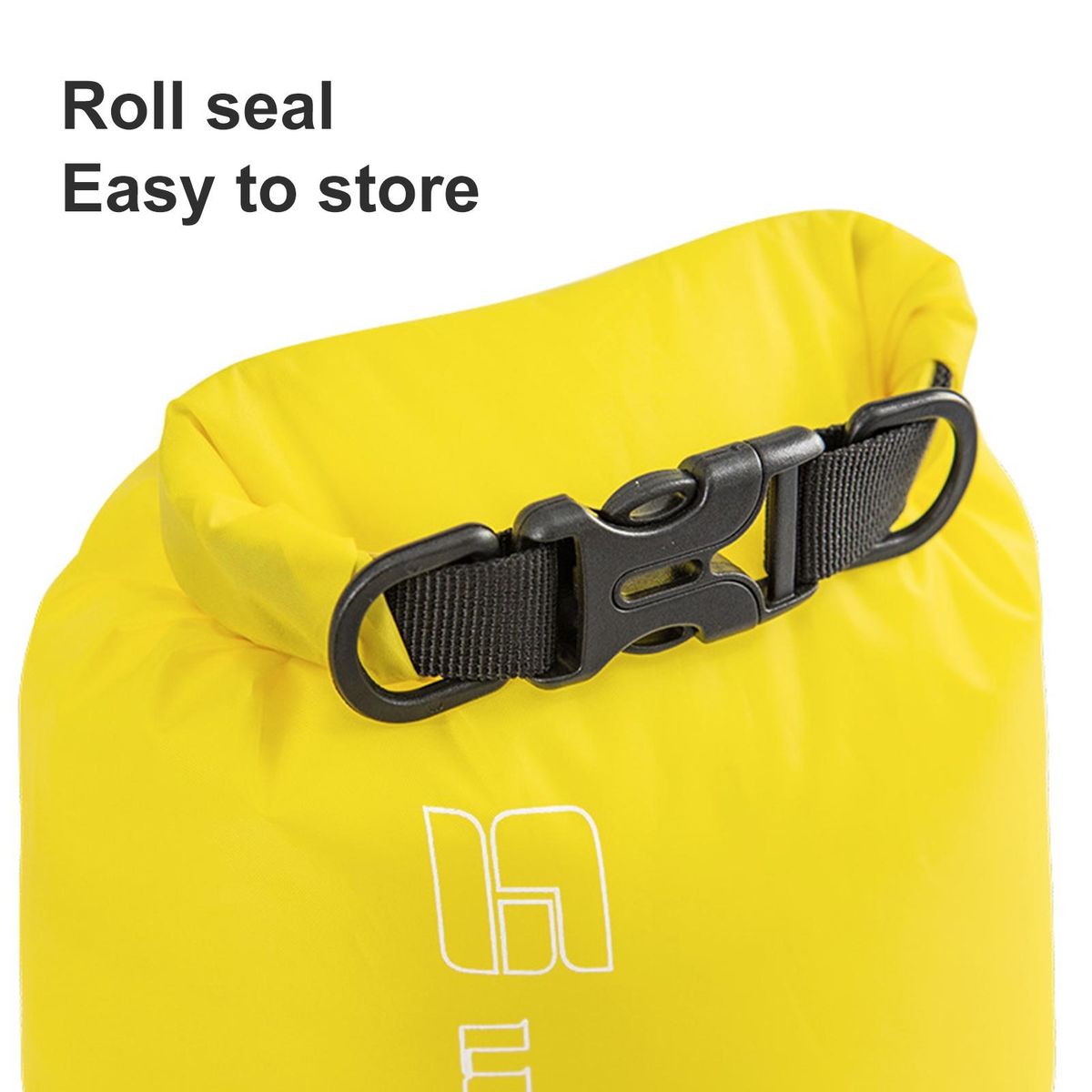 Boating Waterproof Bag Fitness Swimming Kayaking Phone Dry Sack Yellow