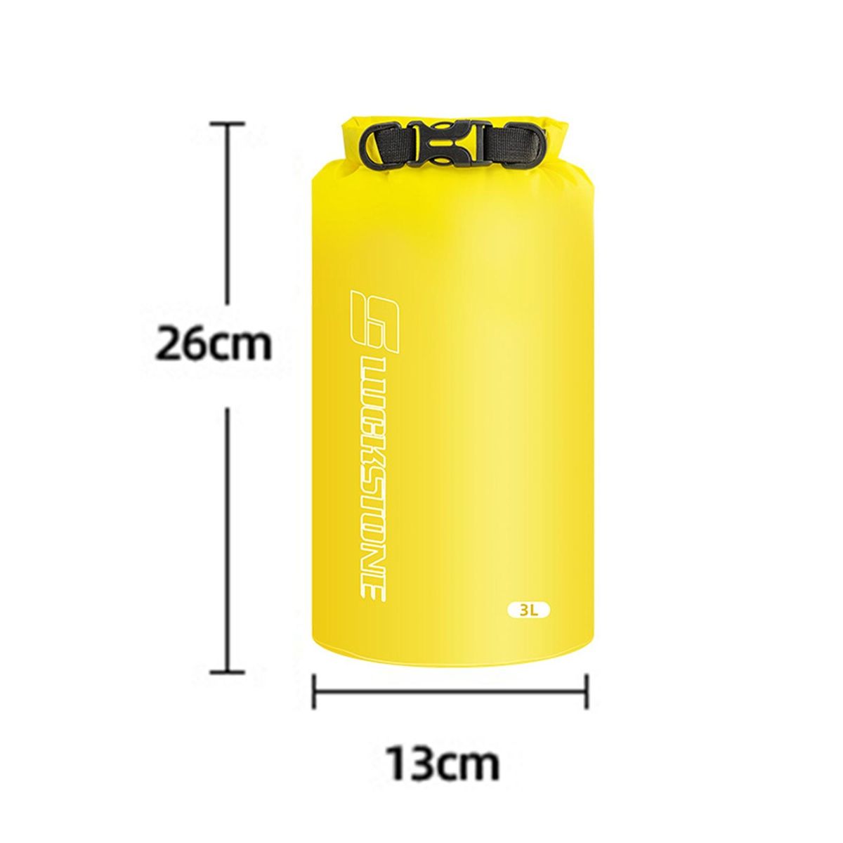 Boating Waterproof Bag Fitness Swimming Kayaking Phone Dry Sack Yellow
