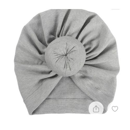 New Cotton Blend Turban Hat Kids Newborn