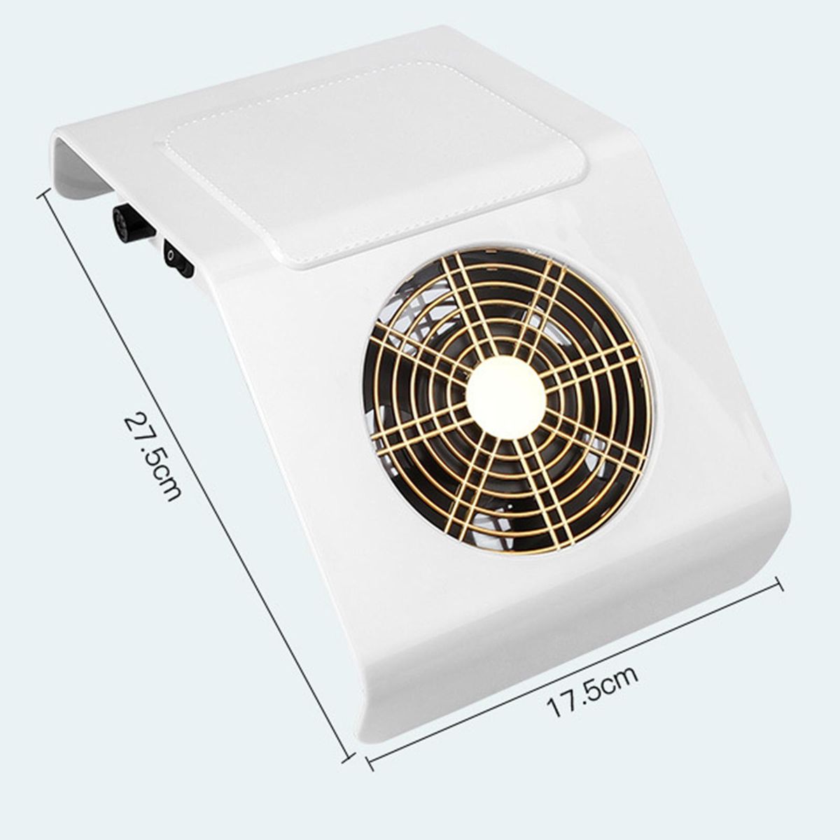 40W Nail Art Salon Suction Dust Machine Dust Collector Vacuum Cleaner Nail Art Device Manicure Salon Tool
