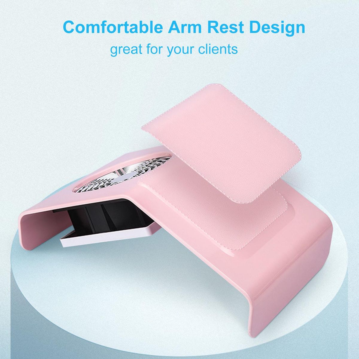 40W Nail Art Salon Suction Dust Machine Dust Collector Vacuum Cleaner Nail Art Device Manicure Salon Tool