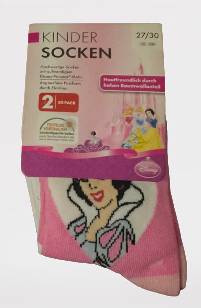 2 Pairs Kinder Princess Socks