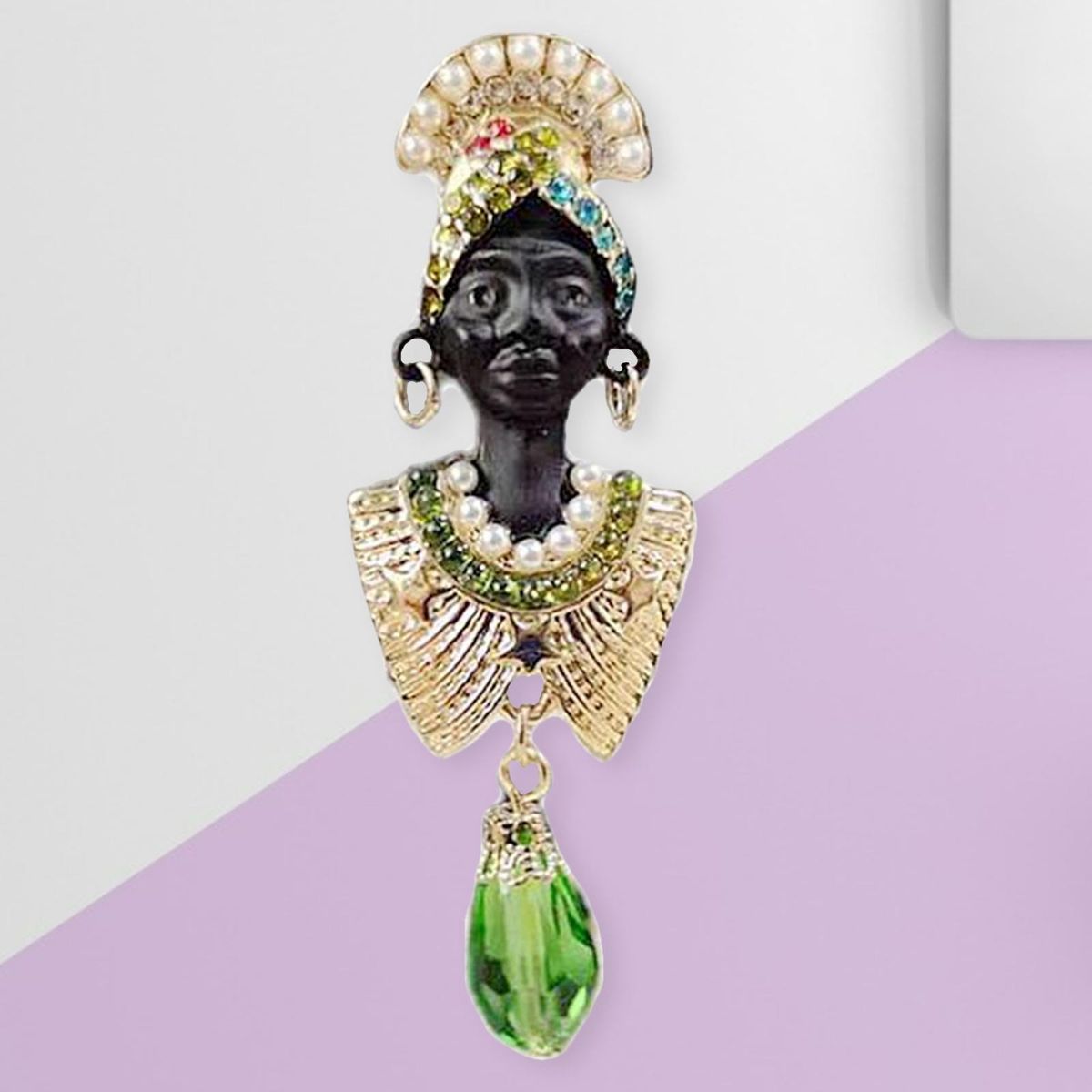 Brooch Pins Egypt/ Exotic /Vintage Broach Clip, Jewelry For Shawl,