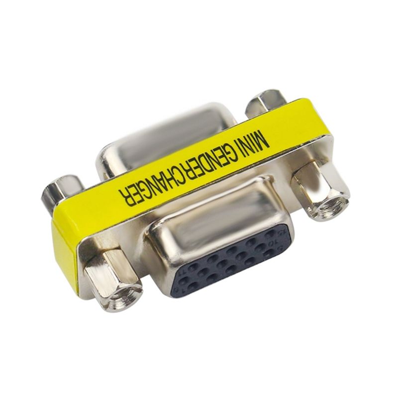 VGA 15Pin Female To VGA 15Pin Female Adapter