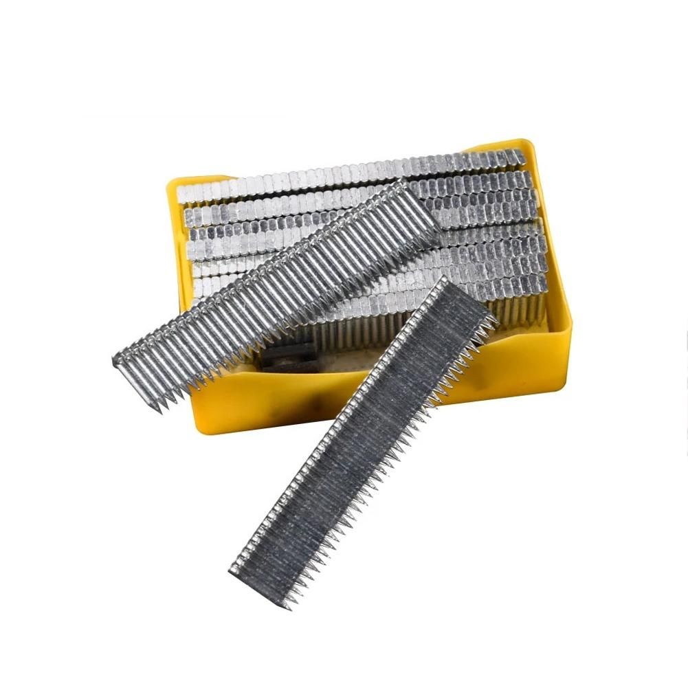 400PCS Pneumatic Steel Nails Manual Nailer ST18 Steel Nails Cement Nails For Framing Tacker Electric Nails Staple Nails