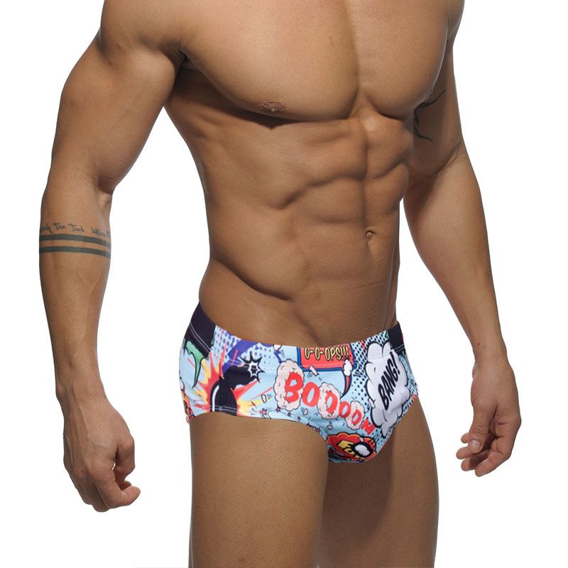 Men Swimwear Sexy Bikini Swim Brief Swimsuits