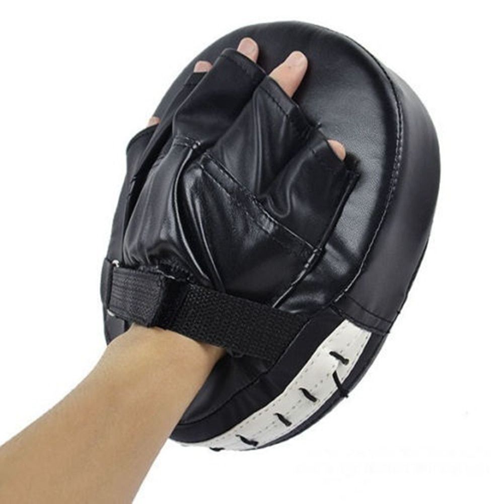 Black Red Boxing Gloves Pads For Muay Thai Kick Boxing Taekwondo Target MMA Training PU Foam Boxer