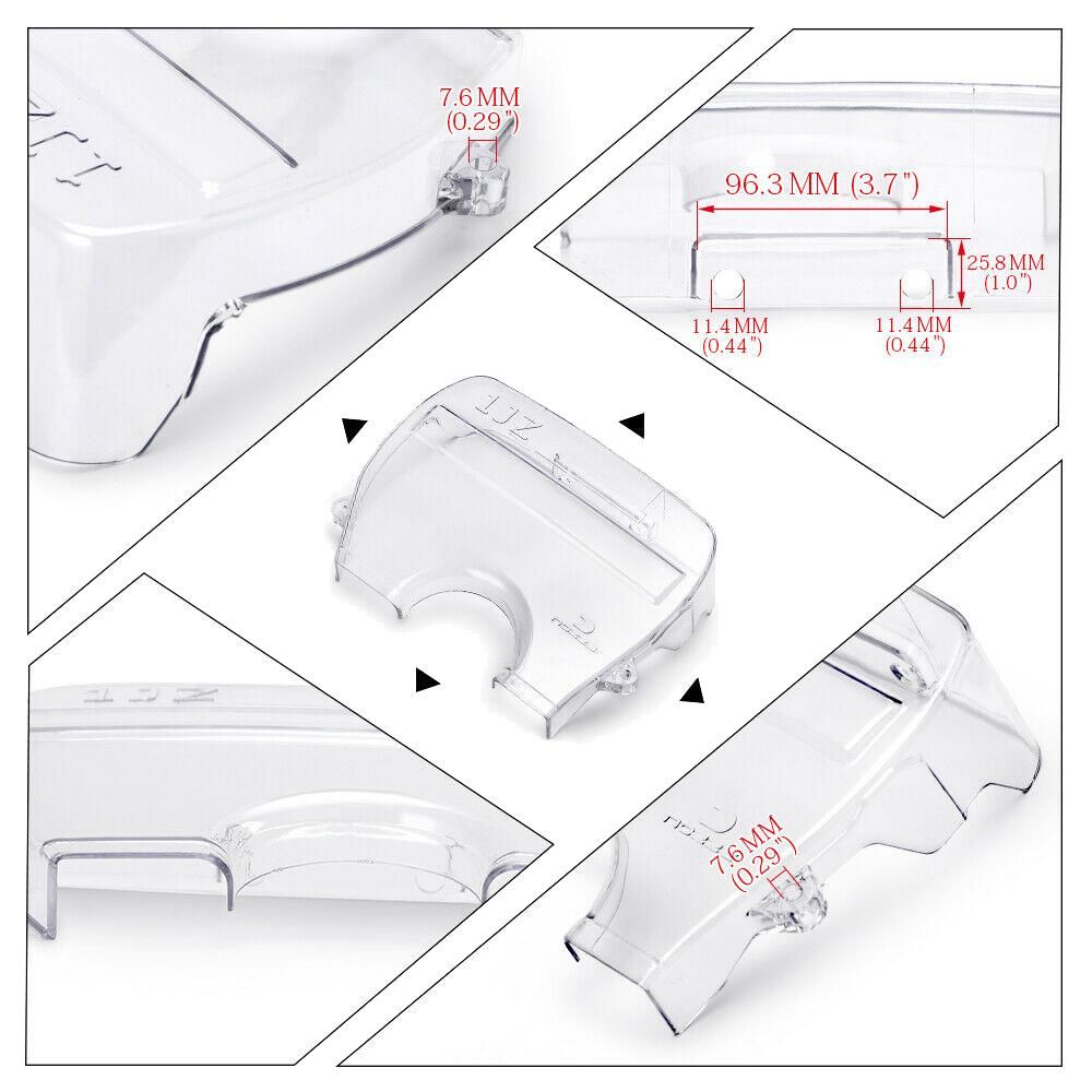 Clear Cam Gear Timing Belt Cover for Toyota Supra 1Jz