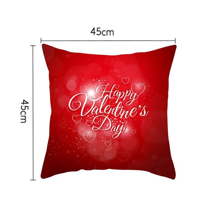 Valentine Day Style Pillowcase Home Decor Cushion-