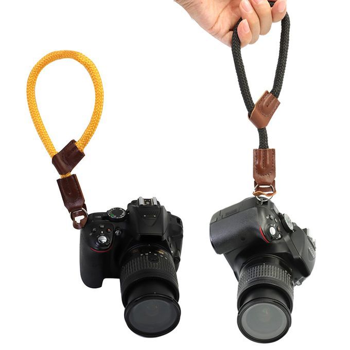 Adjustable Camera Wrist Strap Hand Grip Durable Hand Straps Purple