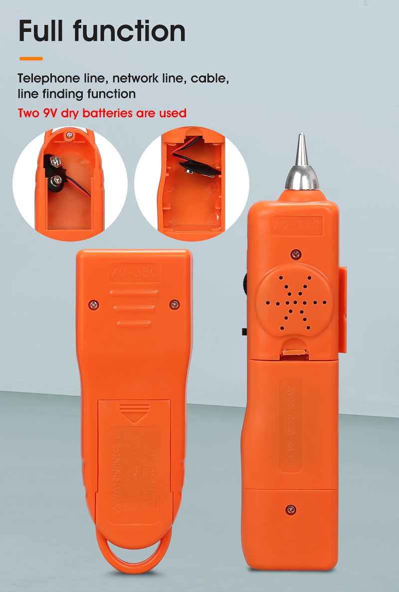 LAN Network Cable Tester Cat5 Cat6 RJ45 UTP STP Line Finder