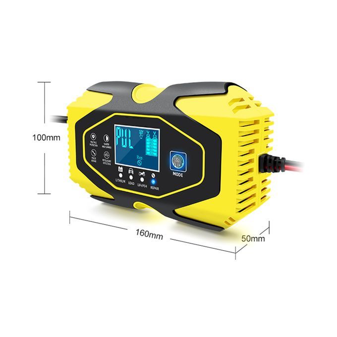Full Auto Stop Car Battery Charger 12V/24V 2ah-150ah Lead