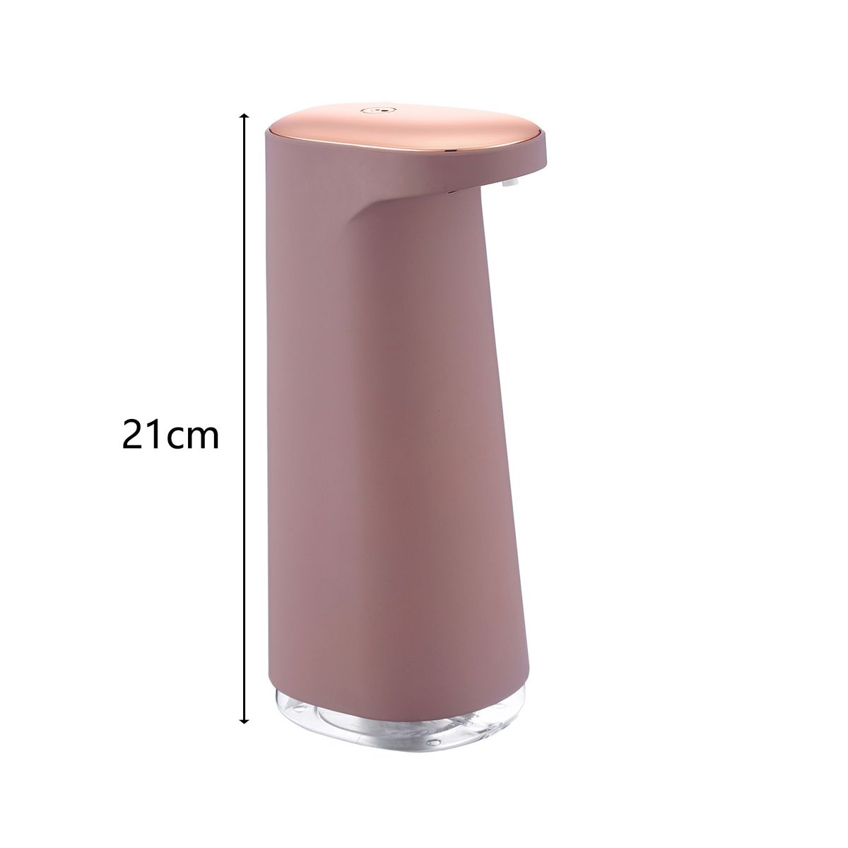 1 Set 450ml Soap Dispenser Automatic Sensor Wide-White