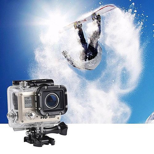 WIFI Mini 14.0MP CMOS 1080P FHD DV 170 Wide Angle 30M Waterproof Sport Action Camera Camcorder Car DVR