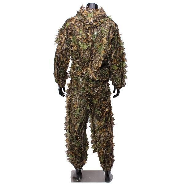 Suit Woodland Leafy Clothing Outdoor Hunting Shooting