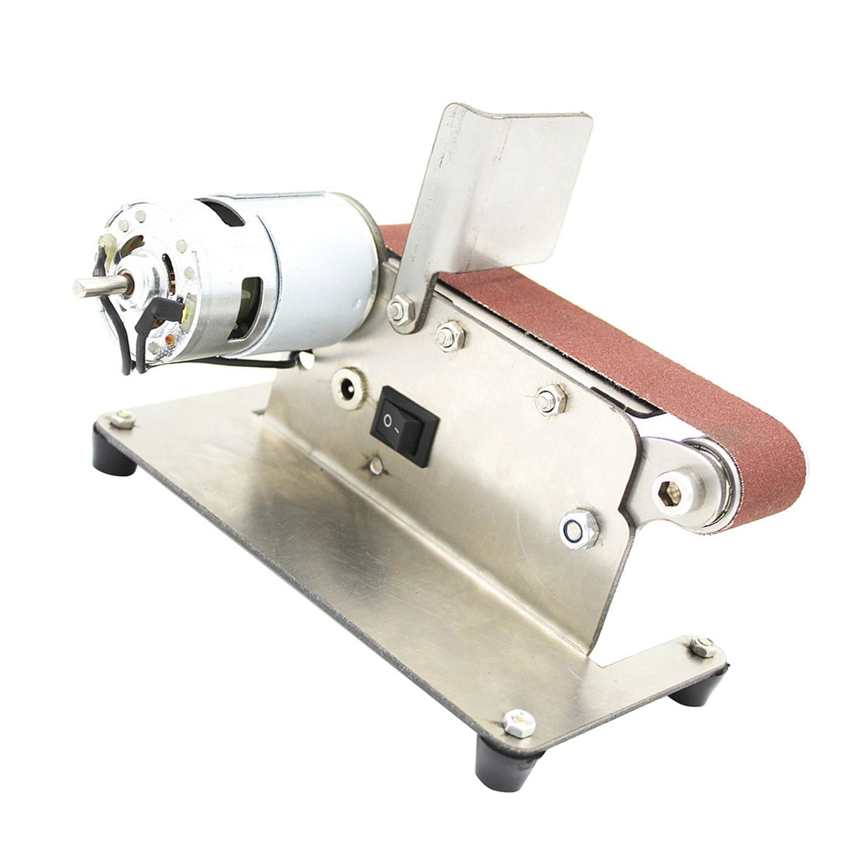 Horizontal Belt Sander Mini Electric Belt Grinding Sander