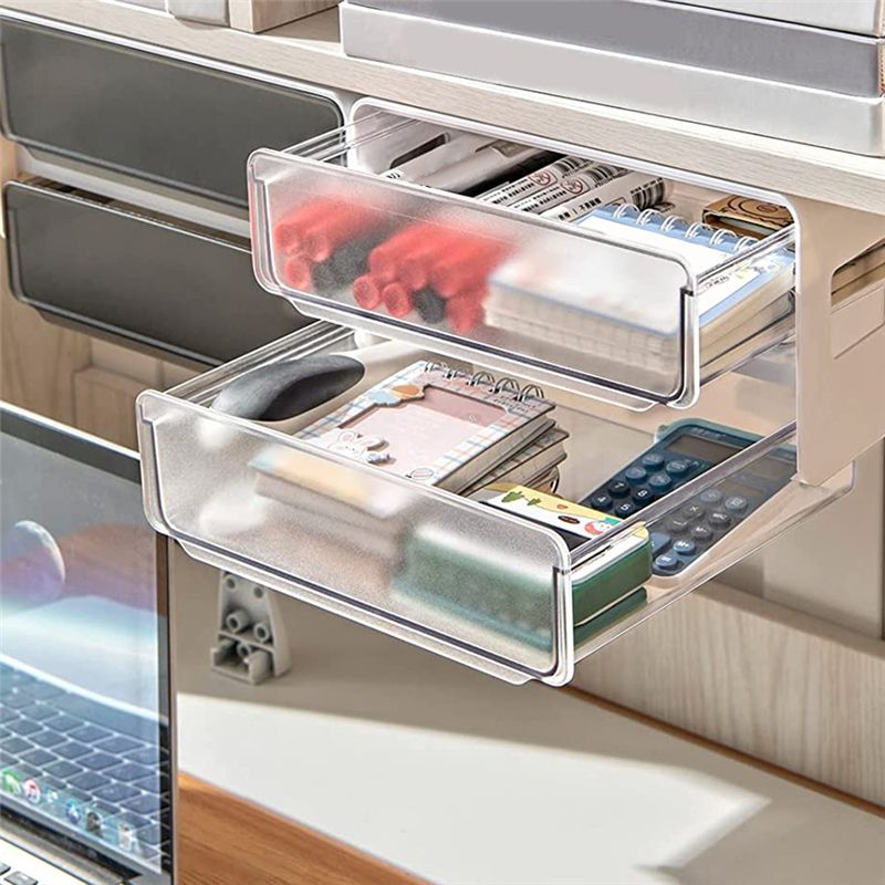 -Adhesive Organizer White