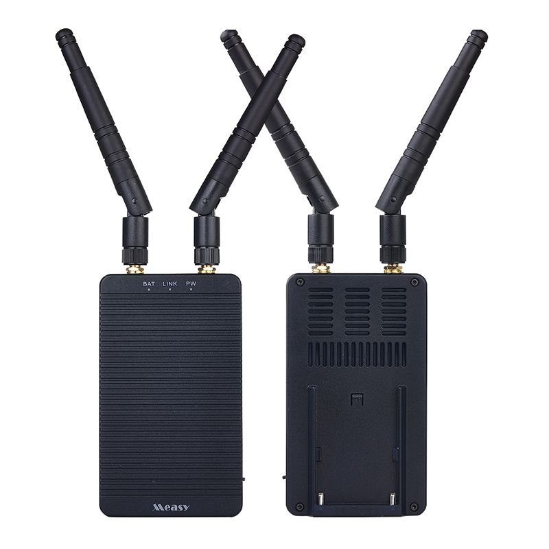 T1 4K HDMI 2.0 Wireless Audio Video Transmitter Receiver Extender Transmission System, Transmission Distance: 400m, AU Plug(Black)