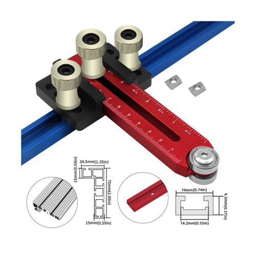 Extended Rip Jig Table Saw Jig Stock Guide Precision Fence