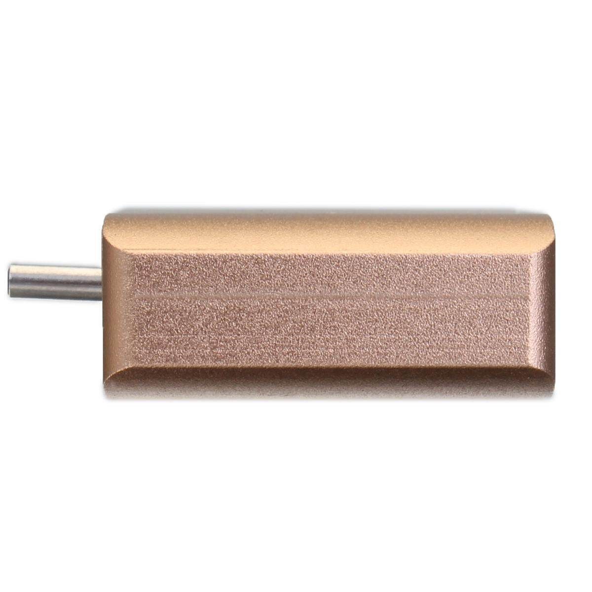 USB 3.1 With 3.0 Card Reader Extended Can Be Charged Material: ABS + Aluminum Alloy Features: Charge / Transfer Data Golden