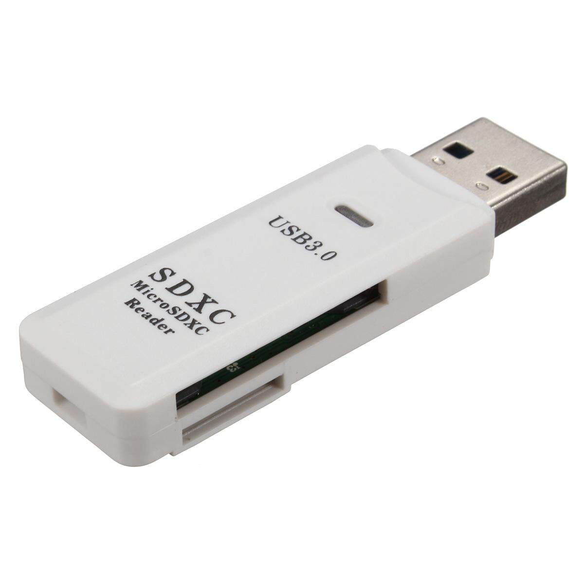 2 In 1 USB 3.0 Micro SD SDXC TF T-Flash Memory Card Reader Adapter Up To 5 Gbps