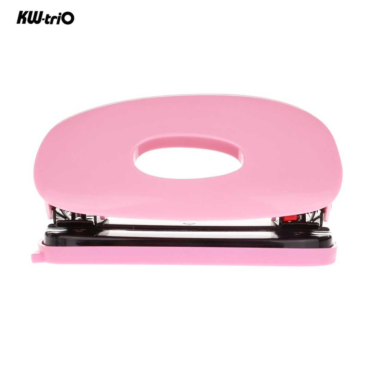 KW-triO Portable 2 Hole Punch Handheld Metal Hole Puncher 10 Sheet Capacity 6mm Aperture Paper Punch for A4 A5 A6 B5 B6 Notebook Scrapbook Diary Planner