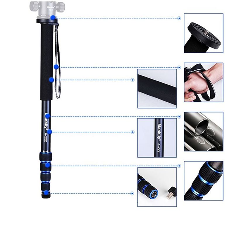 Telescopic Adjustable Photography Mini Monopod For DSLR