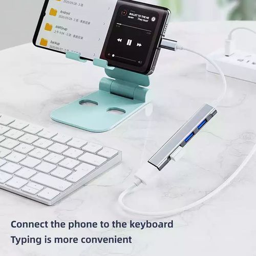 4Ports USB Type C Adjustable Adapter