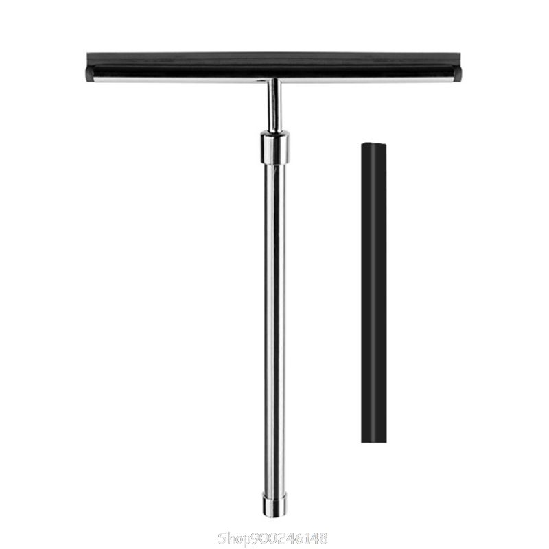 Telescopic Shower Squeegee Window GlWiper Ser With Silicone Blade For Bathroom Kitchen Car S24 20 Dropship