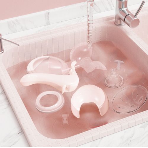 Portable Breastfeeding Baby Manual Massage Breast Pump