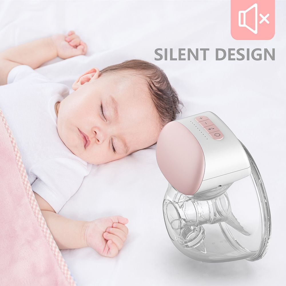 BB-P1 Wearable Electric Breast Pump 240ml,24mm Flange,2 Set