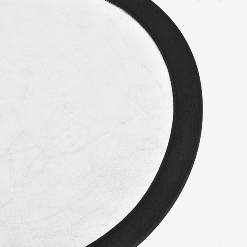 Reflective Board 2-in-1 Collapsible Round 30cm-Black