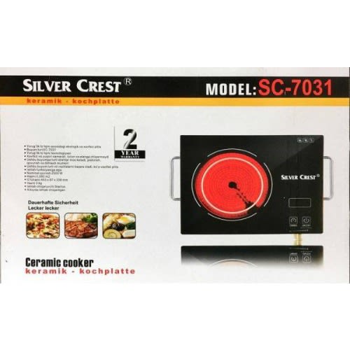 Ceramics Infrared Cooking Plate - 2500W