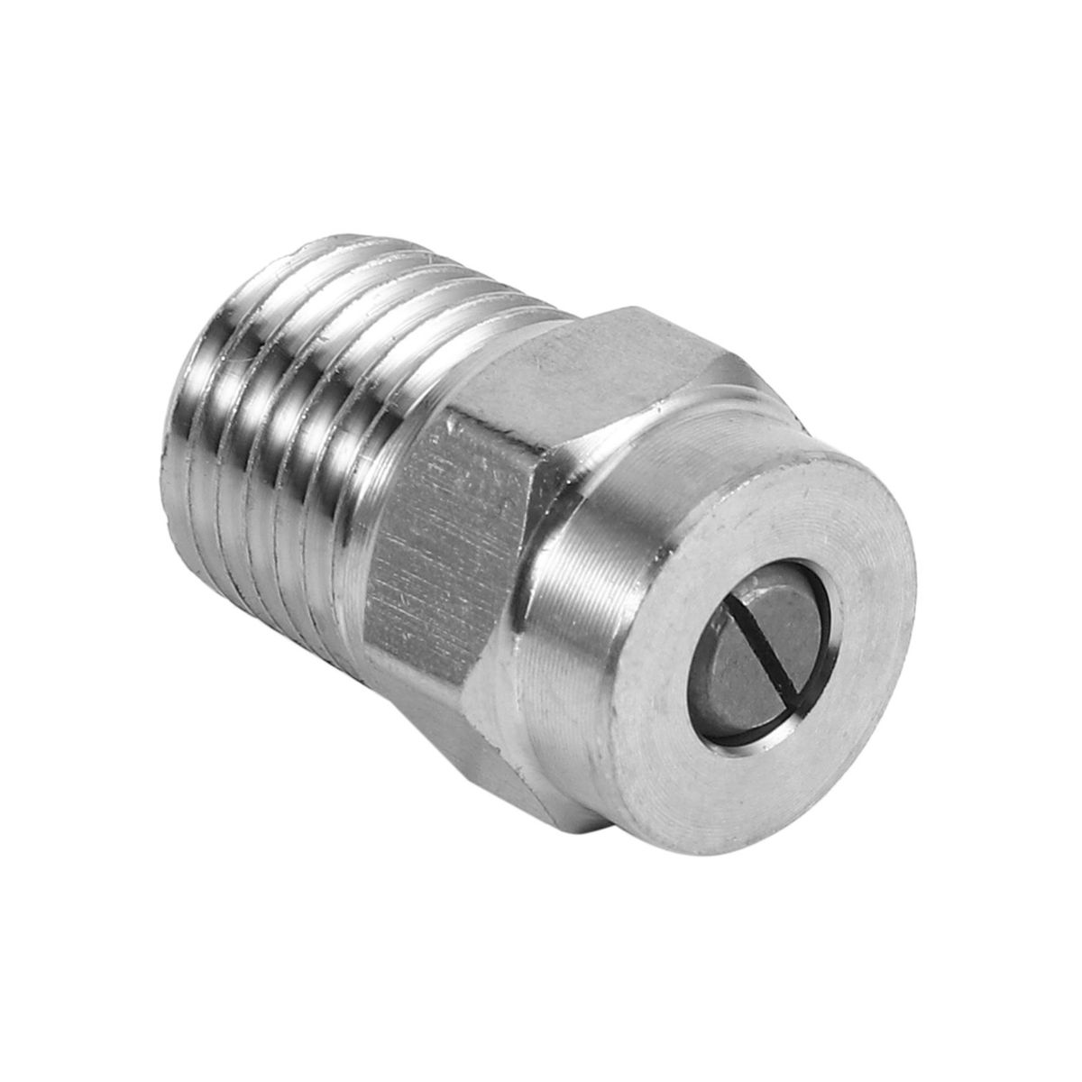 4 Pcs Pressure Washer Surface Cleaner Nozzle Repment Thread Type Spray Nozzle to Water Broom and Cleaner40 Degree 25 Orifice Spray Ti