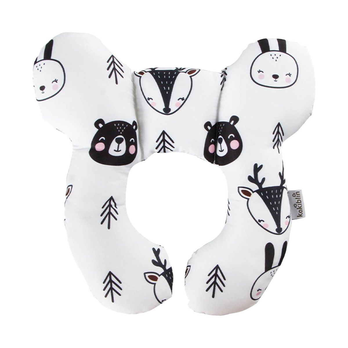 U Shaped Pillow Travel Car Seat Neck Support Bear