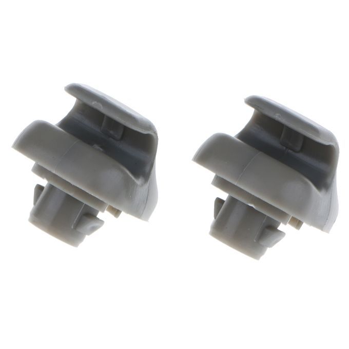 2pcs Inner Sun Visor Hook Clips For Honda Accord Civic CRV 19982011