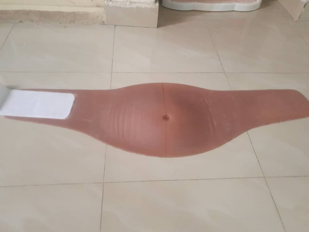 1st Stage Wrap Around Customized Fake Pregnancy Belly