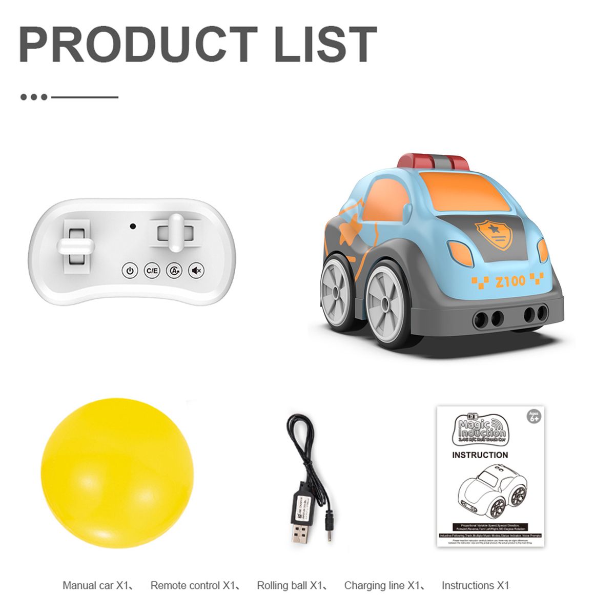 Mini RC Car Gesture Sensing Car Intelligent Car Toy  Hand