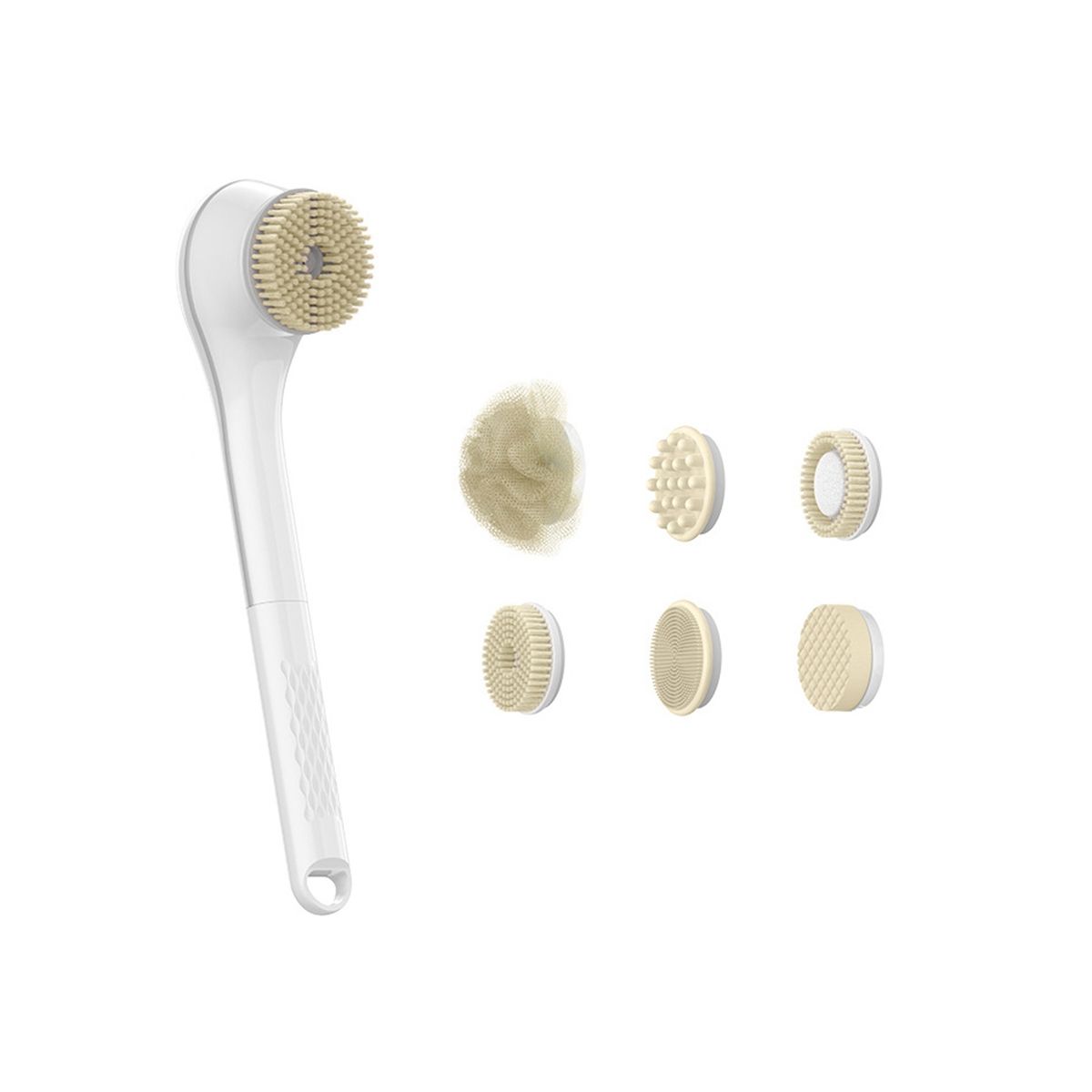 Electric Bhower Brush Back Body Shower Sponge Scrub Brush