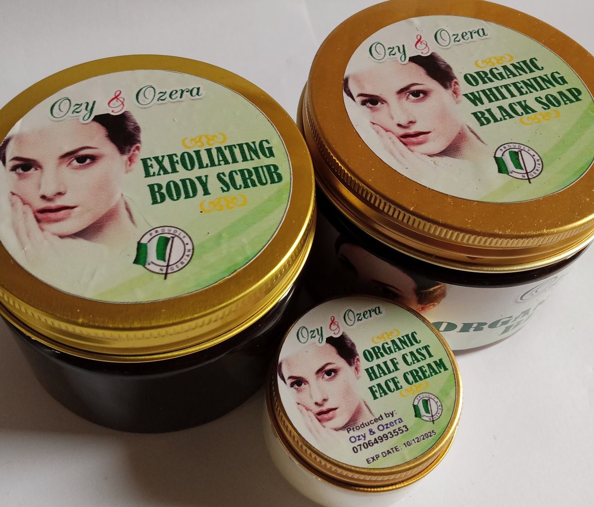 Organic Whitening Black Soap,body Scrub,face Cream