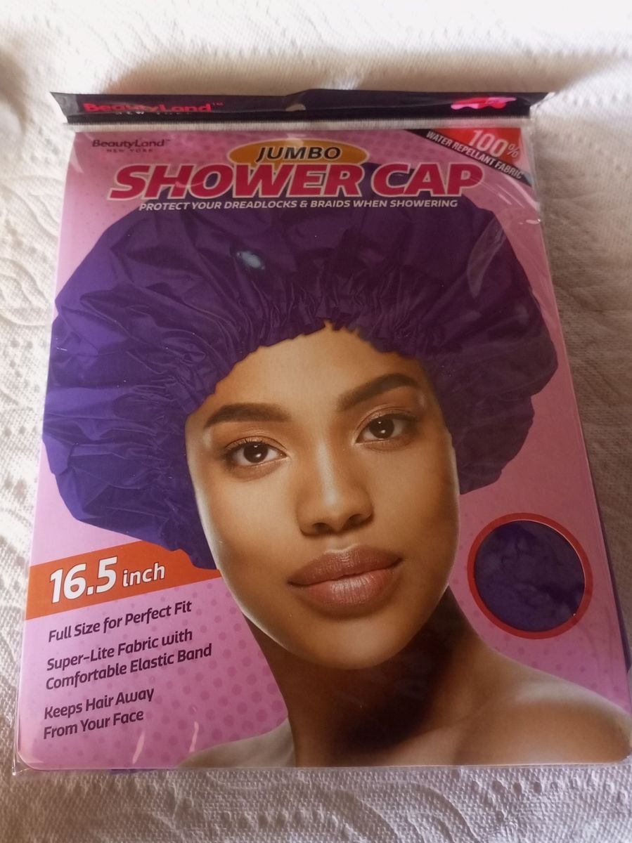 Jumbo Shower Cap - Purple