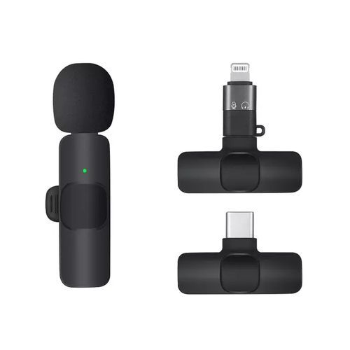 Wireless Lavalier Microphone For IPhone & Type C