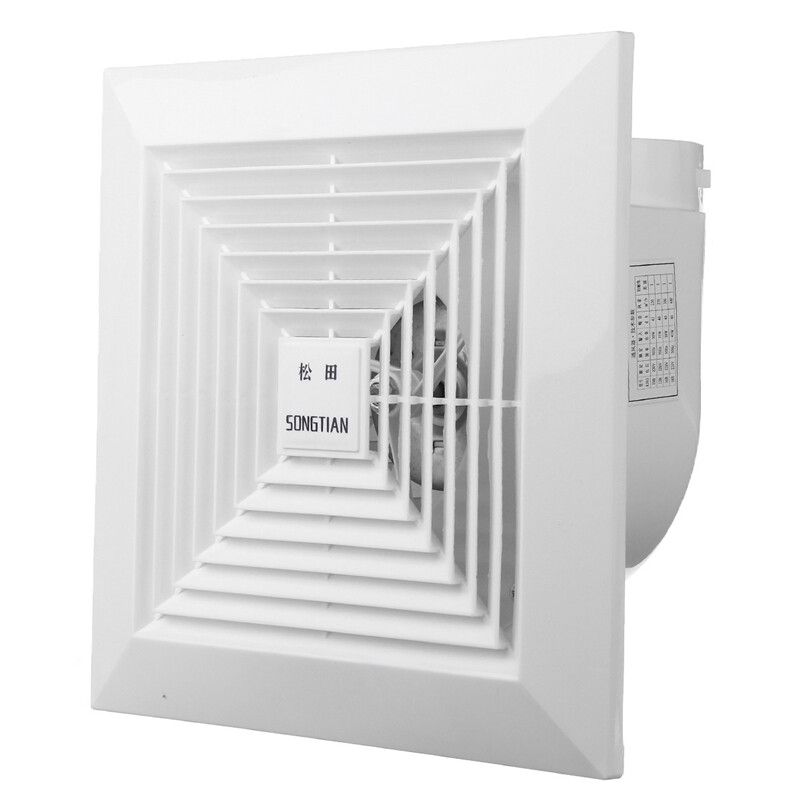 31W 6 Inch Kitchen Bathroom Window Ceiling Wall Mount Ventilation Exhaust Fan