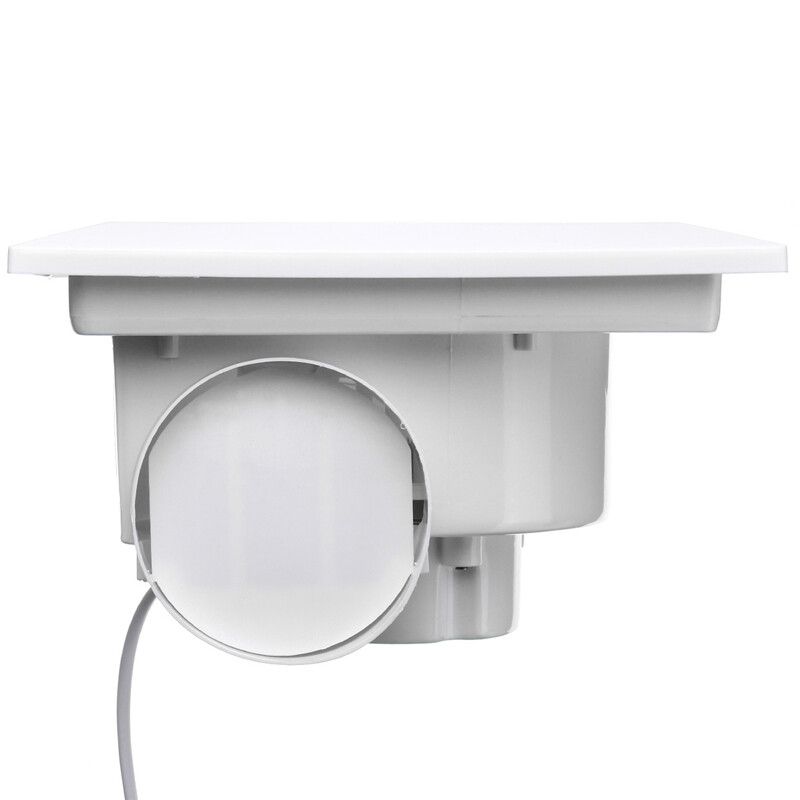 31W 6 Inch Kitchen Bathroom Window Ceiling Wall Mount Ventilation Exhaust Fan