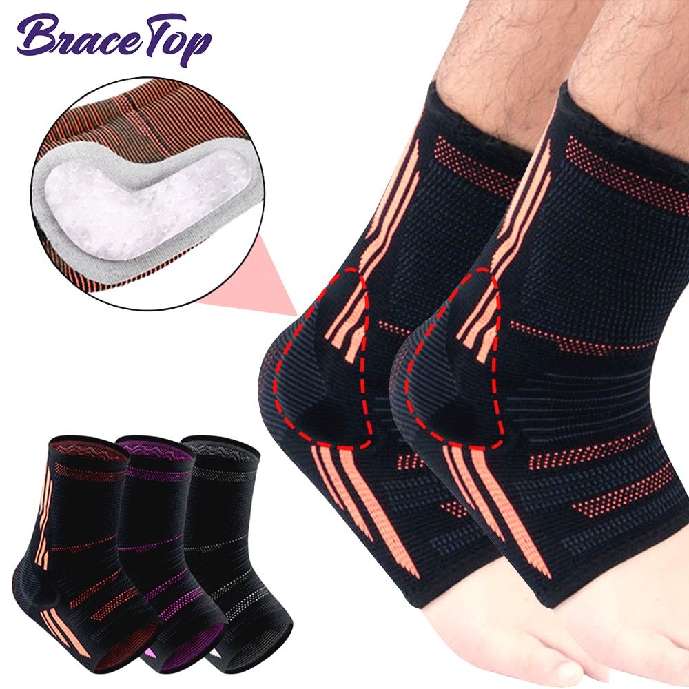 Top Ankle Support  Elasticity Free Adjustment Protection Foot Bandage & S Belt Achilles Tendon Retainer Foot Guard Gray XL